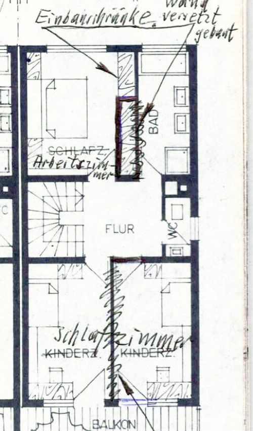 Grundriss Einfamilienhaus Ebersbach - Göppingen