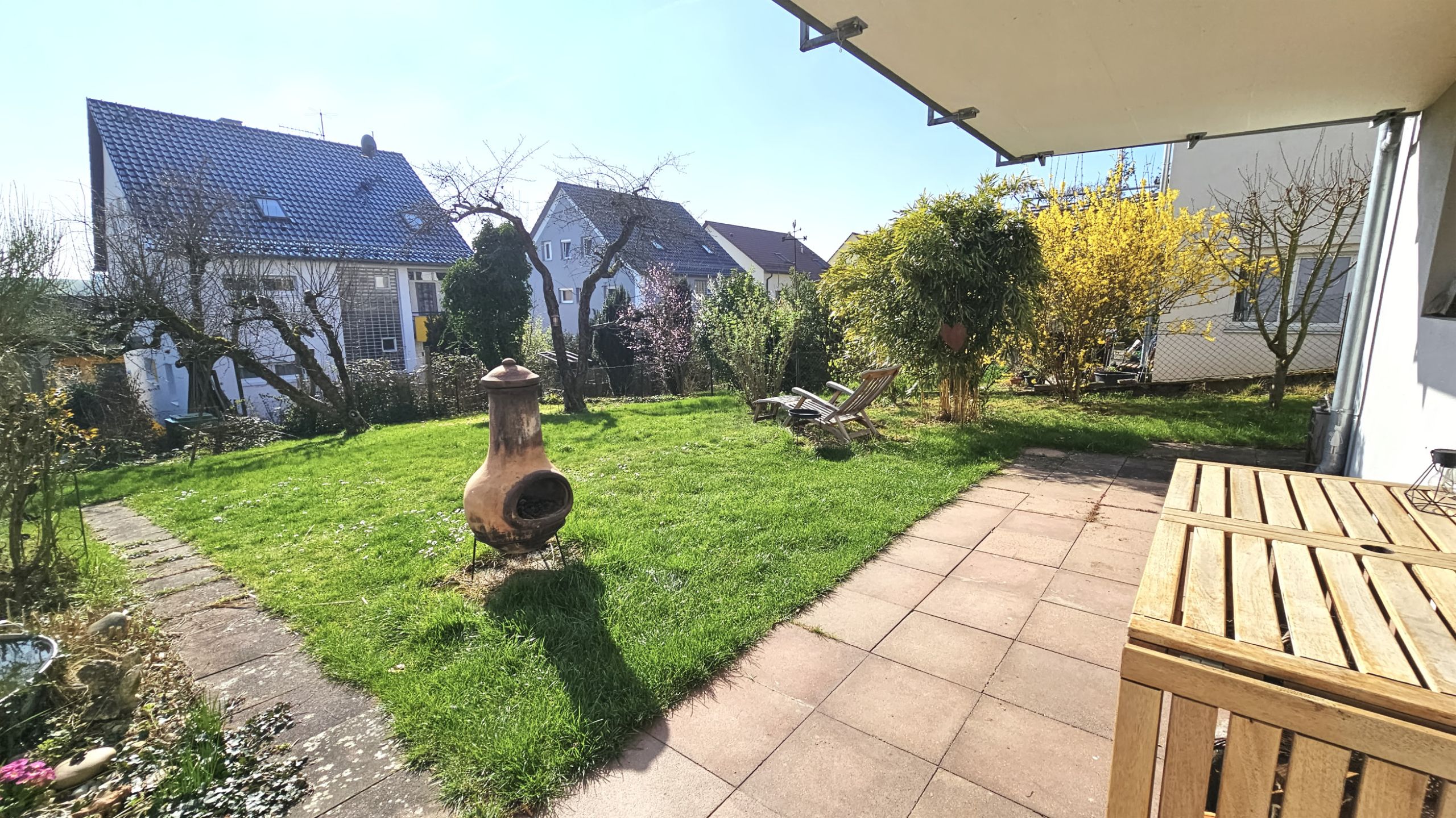 Senta Hoffmann - Immobilienmakler Esslingen - Vermietung Einfamilienhaus Reichenbach Fils - Garten
