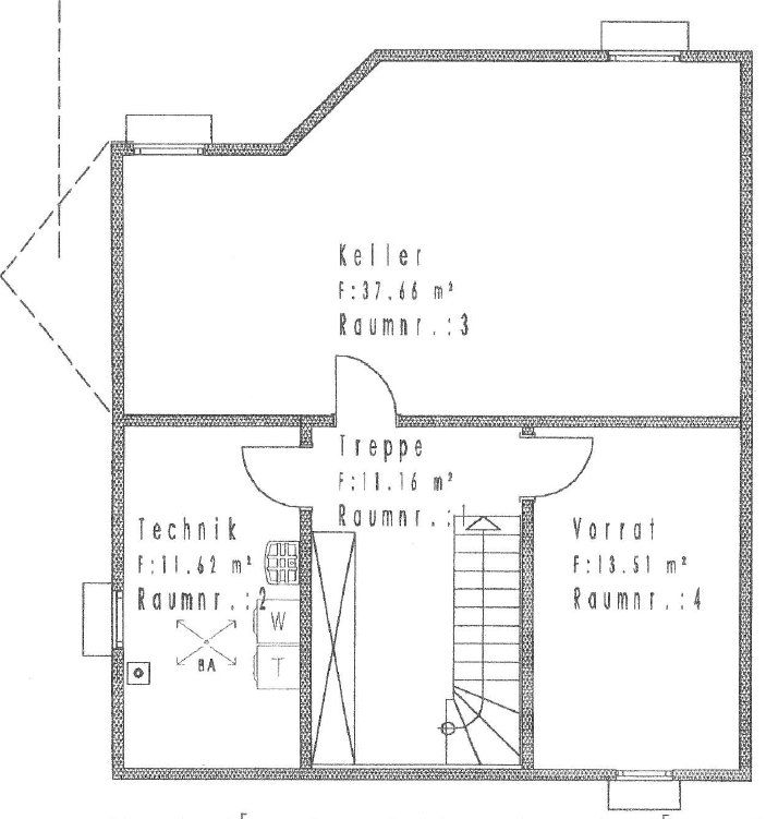 Grundriss Einfamilienhaus - Lichtenwald, Landkreis Esslingen