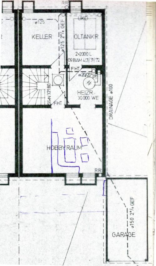 Grundriss Einfamilienhaus Ebersbach - Göppingen