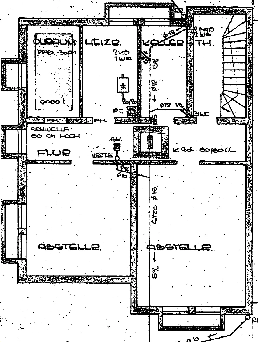 Grundriss 3-Zimmer-Wohnung in Esslingen-Sulzgries