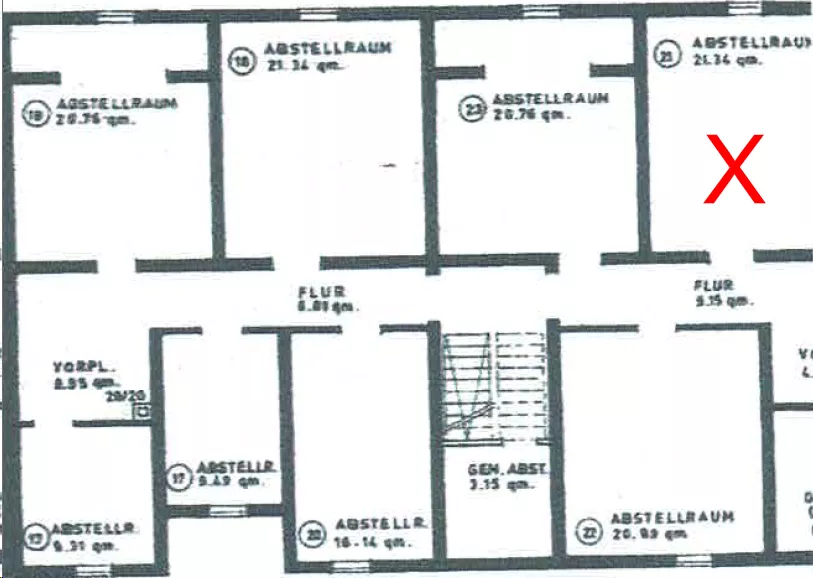 Grundriss 4,5 Maisonette Wohnung in Altbach Esslingen